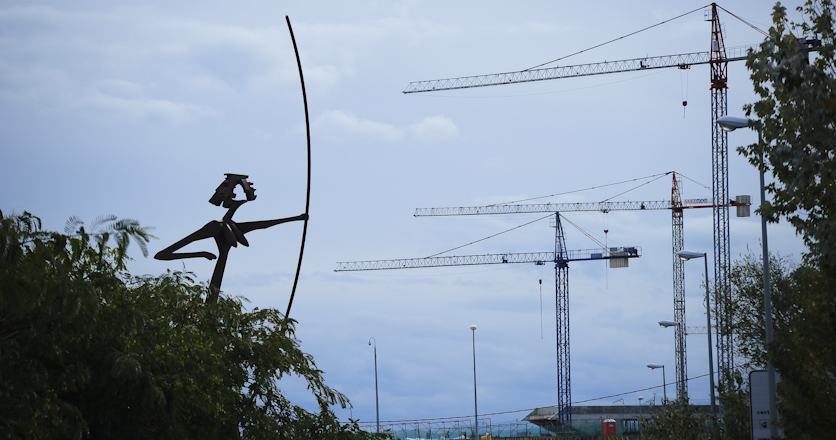 MATARO,LAIA L`ARQUERA.  CONSTRUCCIO TECNOCAMPUS.